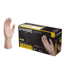 Gloveworks Vinyl PF Industrial Gloves