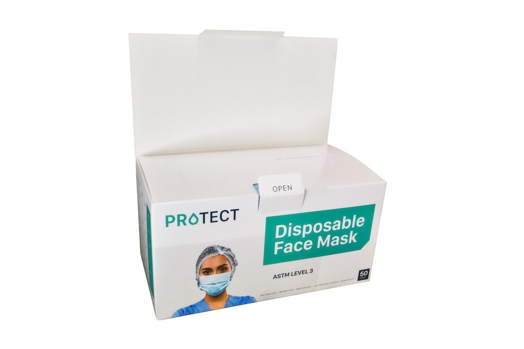 Protect Level 3 Disposable Face Mask (50 units each)