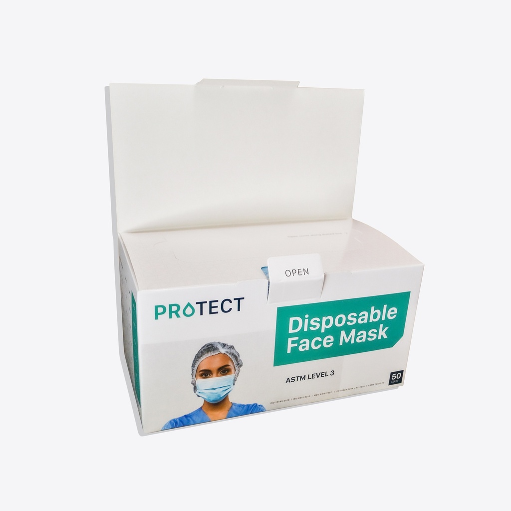 Protect Level 3 Disposable Face Mask (50 units each)